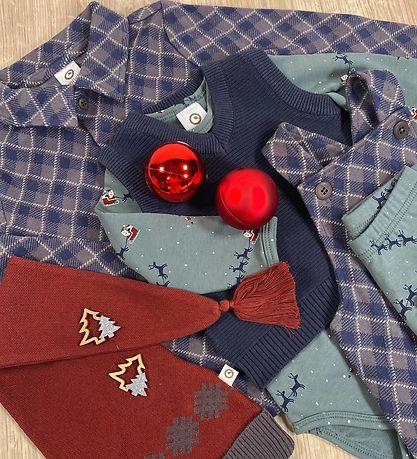 Müsli skjorte - Jacquard - Tower Grey/Night Blue/Desert Green Müsli skjorte - Jacquard - Tower Grey/Night Blue/Desert Green