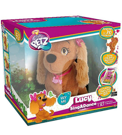 Club Petz Interaktiv Bamse - Dansk - Sing & Dance - 29 cm - Hund Club Petz Interaktiv Bamse - Dansk - Sing & Dance - 29 cm - Hund