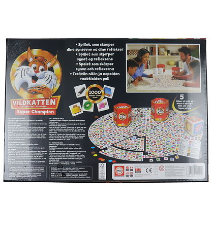 Educa Brætspil - Vildkatten Super Champion Educa Brætspil - Vildkatten Super Champion