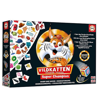Educa Brætspil - Vildkatten Super Champion Educa Brætspil - Vildkatten Super Champion