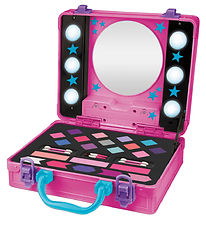 Shimmer N Sparkle Sminkekuffert m. Lys - Pink Shimmer N Sparkle Sminkekuffert m. Lys - Pink