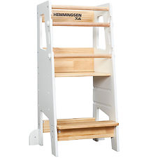 Hemmingsen Kids Læringstårn - Liv Pro - 40x45x90 cm - Hvid Hemmingsen Kids Læringstårn - Liv Pro - 40x45x90 cm - Hvid