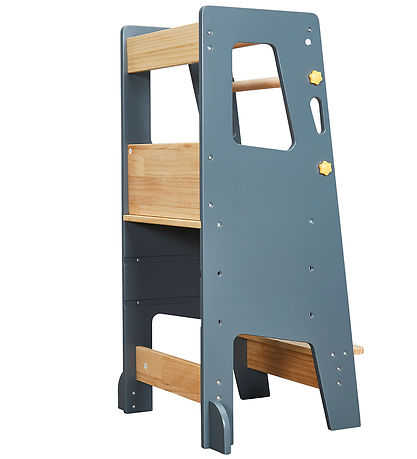 Hemmingsen Kids Læringstårn - Liv Pro - 40x45x90 cm - Grå