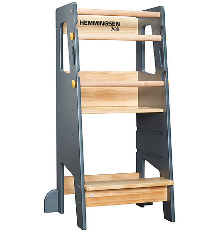 Hemmingsen Kids Læringstårn - Liv Pro - 40x45x90 cm - Grå Hemmingsen Kids Læringstårn - Liv Pro - 40x45x90 cm - Grå