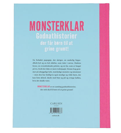 Forlaget Carlsen Bog - Monsterklar - Godnathistorier - Dansk Forlaget Carlsen Bog - Monsterklar - Godnathistorier - Dansk