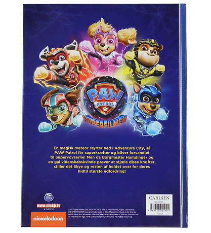 Forlaget Carlsen Bog - Paw Patrol Superfilmen - Historien Bag Fi Forlaget Carlsen Bog - Paw Patrol Superfilmen - Historien Bag Fi