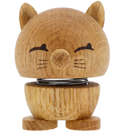 Hoptimist Cat - 7,3 cm - Oak Hoptimist Cat - 7,3 cm - Oak
