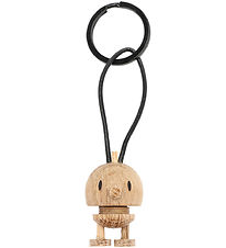Hoptimist Nøglering Bumble - 3 cm - Raw Oak Hoptimist Nøglering Bumble - 3 cm - Raw Oak