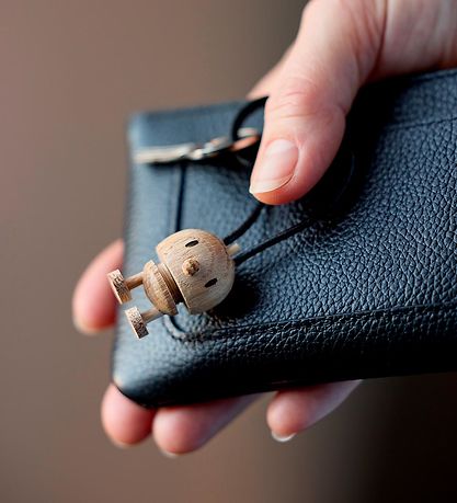 Hoptimist Nøglering Bumble - 3 cm - Raw Oak