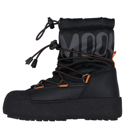 Moon Boot Vinterstøvler - JTrack Polar - Sort/Orange Moon Boot Vinterstøvler - JTrack Polar - Sort/Orange