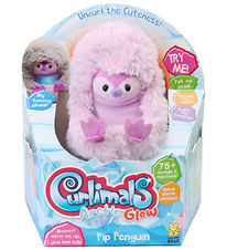 Curlimals Bamse m. Lyd og Bevægelse - 14 cm - Glow Penguin Curlimals Bamse m. Lyd og Bevægelse - 14 cm - Glow Penguin
