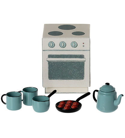 Maileg Miniature Madam Blå's Favoritter - Mus Maileg Miniature Madam Blå's Favoritter - Mus