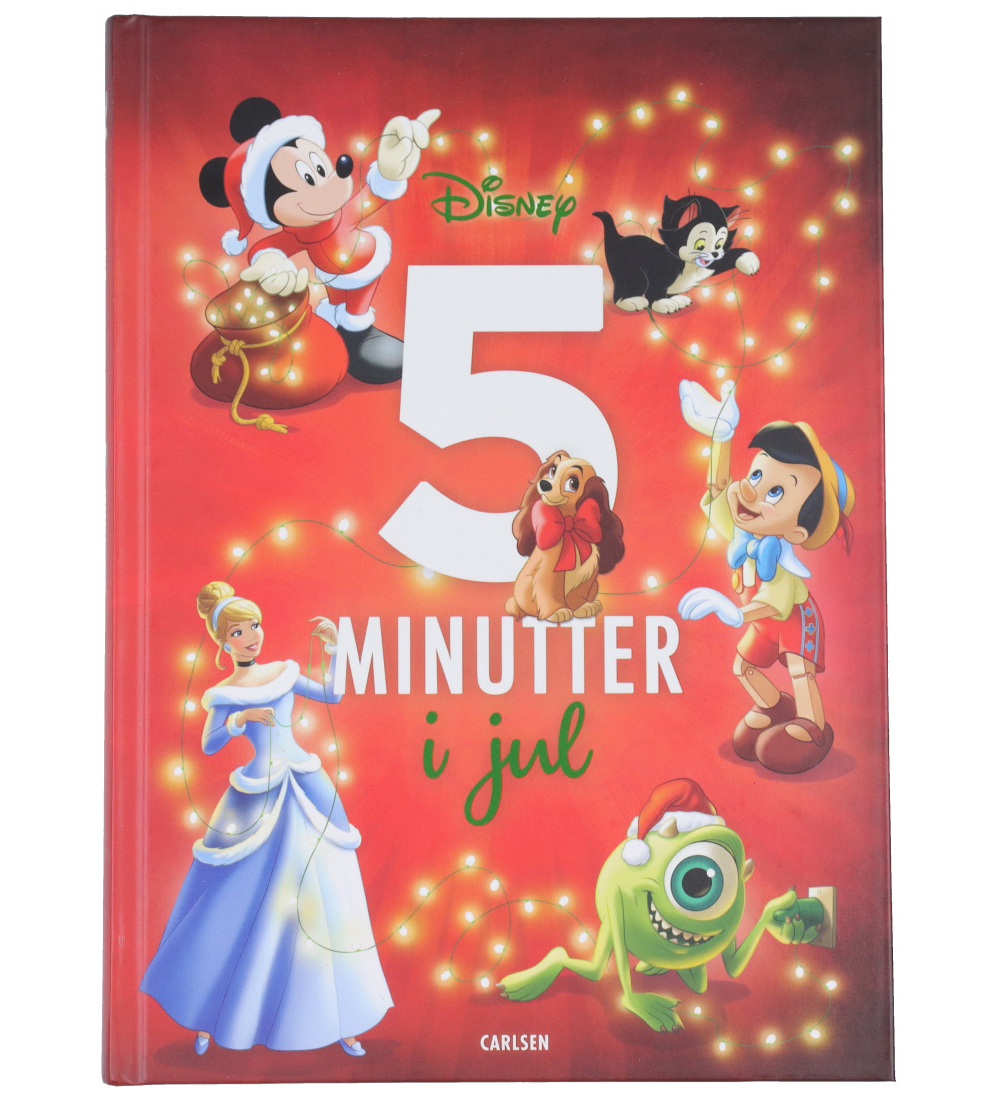 Forlaget Carlsen Buch - 5 Minuten I Weihnachten - Disney - Dänis - Forlaget Carlsen - One Size - Bücher
