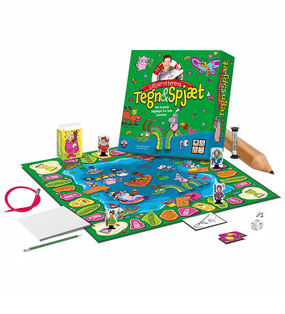 Danspil Brætspil - Lakserytterens Tegn & Spjæt