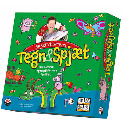 Danspil Brætspil - Lakserytterens Tegn & Spjæt Danspil Brætspil - Lakserytterens Tegn & Spjæt