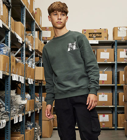 Hound Sweatshirt - Deep Green