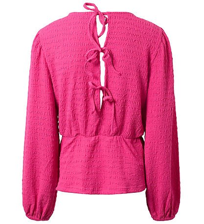 Hound Bluse - Back Ribbon Top - Pink Hound Bluse - Back Ribbon Top - Pink