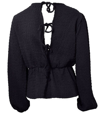 Hound Bluse - Back Ribbon Top - Sort