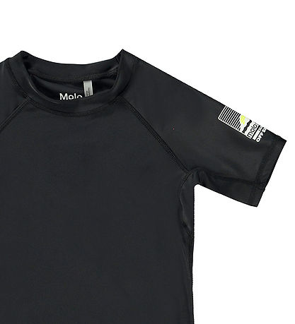Molo Badebluse - UV50+ - Neptune - Black Molo Badebluse - UV50+ - Neptune - Black