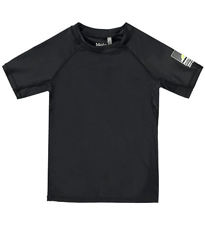 Molo Badebluse - UV50+ - Neptune - Black Molo Badebluse - UV50+ - Neptune - Black
