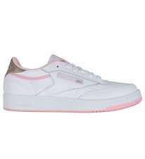 Reebok Sko - Club C - Tennis - Hvid/Rosa Reebok Sko - Club C - Tennis - Hvid/Rosa