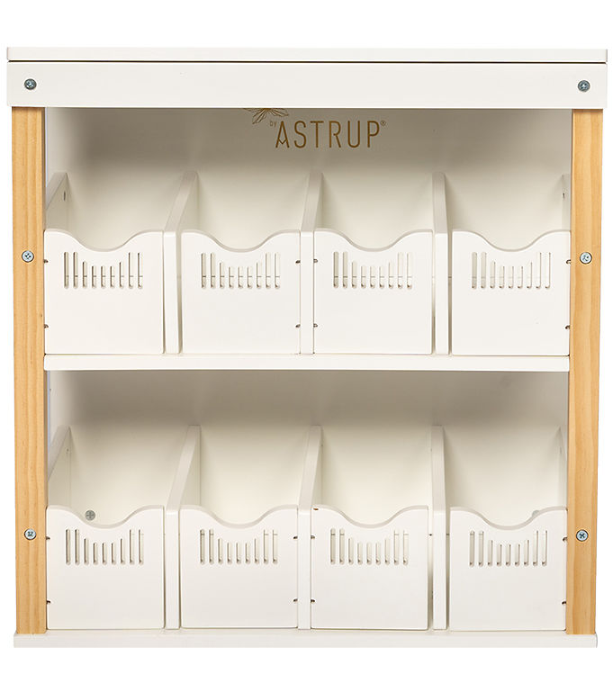 by ASTRUP Hestebokse Til Væg - Træ