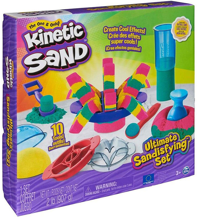 Kinetic Sand Sandsæt - Ultimate Sandisfying - 907 g