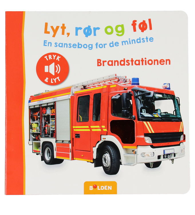 Forlaget Bolden Bog m. Lyd - Lyt, Rør & Føl - Brandstationen - D