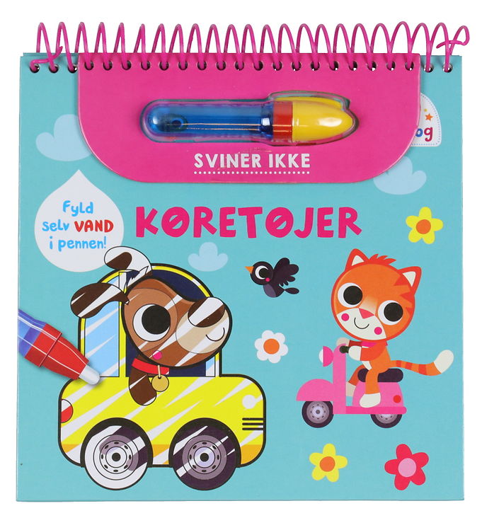 Forlaget Bolden Malebog - Magisk Malebog For De Mindste - Køretø