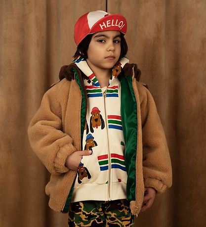 Mini Rodini Velourbukser - Camo - Grøn Mini Rodini Velourbukser - Camo - Grøn