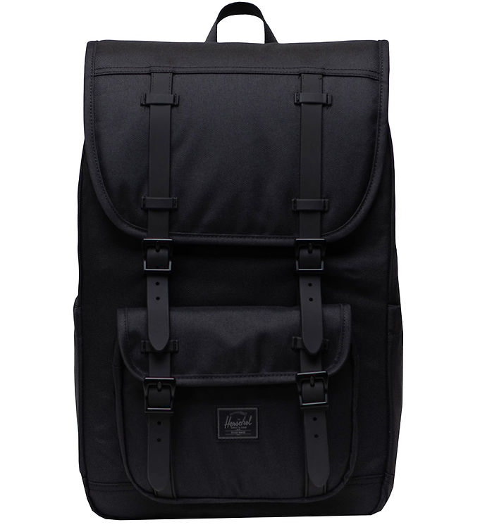 Herschel Rygsæk - Little America Mid - EcoSystem - Black Tonal