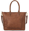 Rosemunde Shopper m. Clutch - 2 In 1 - Cocoa Brown/Gold