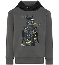 LEGO® Batman Hættetrøje - LWStorm - Dark Grey