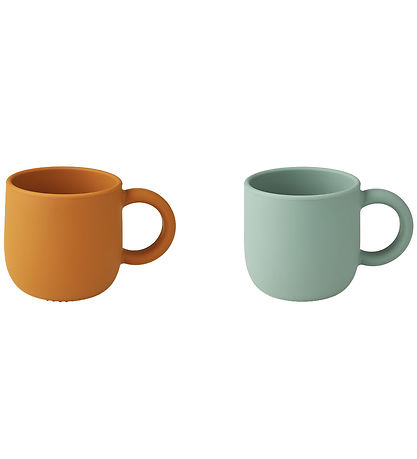 Liewood Kopper - Silikone - 2-Pak - Merce -  Mustard Peppermint Liewood Kopper - Silikone - 2-Pak - Merce -  Mustard Peppermint