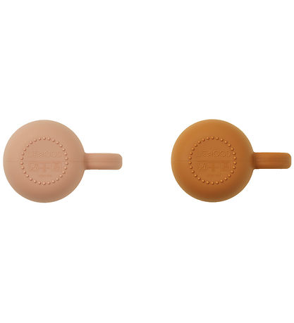 Liewood Kopper - Silikone - 2-Pak - Merce - Mustard/Dark Rose M Liewood Kopper - Silikone - 2-Pak - Merce - Mustard/Dark Rose M