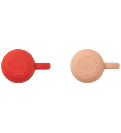 Liewood Kopper - Silikone - 2-Pak - Merce - Apple Red/Tuscany Ro