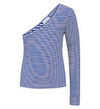 Grunt Bluse - Rib - Tempere - Blå/Hvidstribet Grunt Bluse - Rib - Tempere - Blå/Hvidstribet