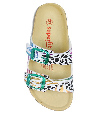 Superfit Sandaler - Hvid m. Mønster Superfit Sandaler - Hvid m. Mønster
