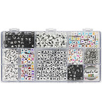 Pearl N Fun Perler - Smykkesæt - Bogstaver Pearl N Fun Perler - Smykkesæt - Bogstaver