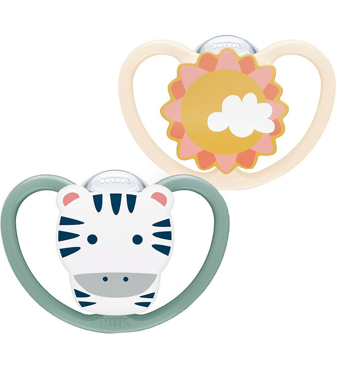NUK NUK USP DUMMY 2EL 6-18 SPACE ZEBRA10736931 1/6