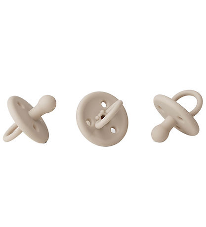 Liewood Sutter - Silikone - 3-pak - Str. 2 - Paula - Sandy Liewood Sutter - Silikone - 3-pak - Str. 2 - Paula - Sandy