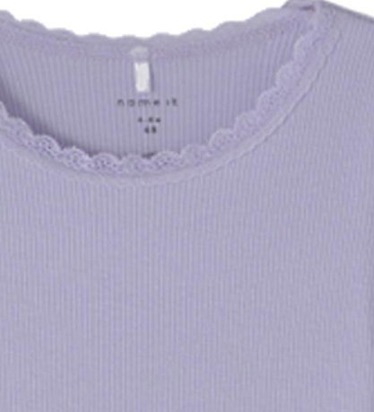 Name It Body l/æ - Noos - Rib - NbfKab - Heirloom Lilac/Melange Name It Body l/æ - Noos - Rib - NbfKab - Heirloom Lilac/Melange