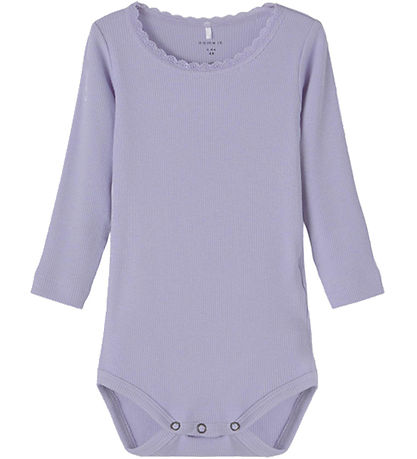 Name It Body l/æ - Noos - Rib - NbfKab - Heirloom Lilac/Melange Name It Body l/æ - Noos - Rib - NbfKab - Heirloom Lilac/Melange