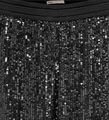 Kids Only Bukser - KogFransa - Sort m. Palietter Kids Only Bukser - KogFransa - Sort m. Palietter