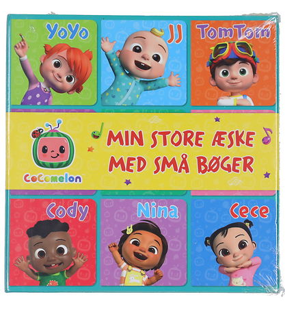 Alvilda Bøger - CoComelon - Min Store Æske Med Små Bøger - 9 Stk Alvilda Bøger - CoComelon - Min Store Æske Med Små Bøger - 9 Stk