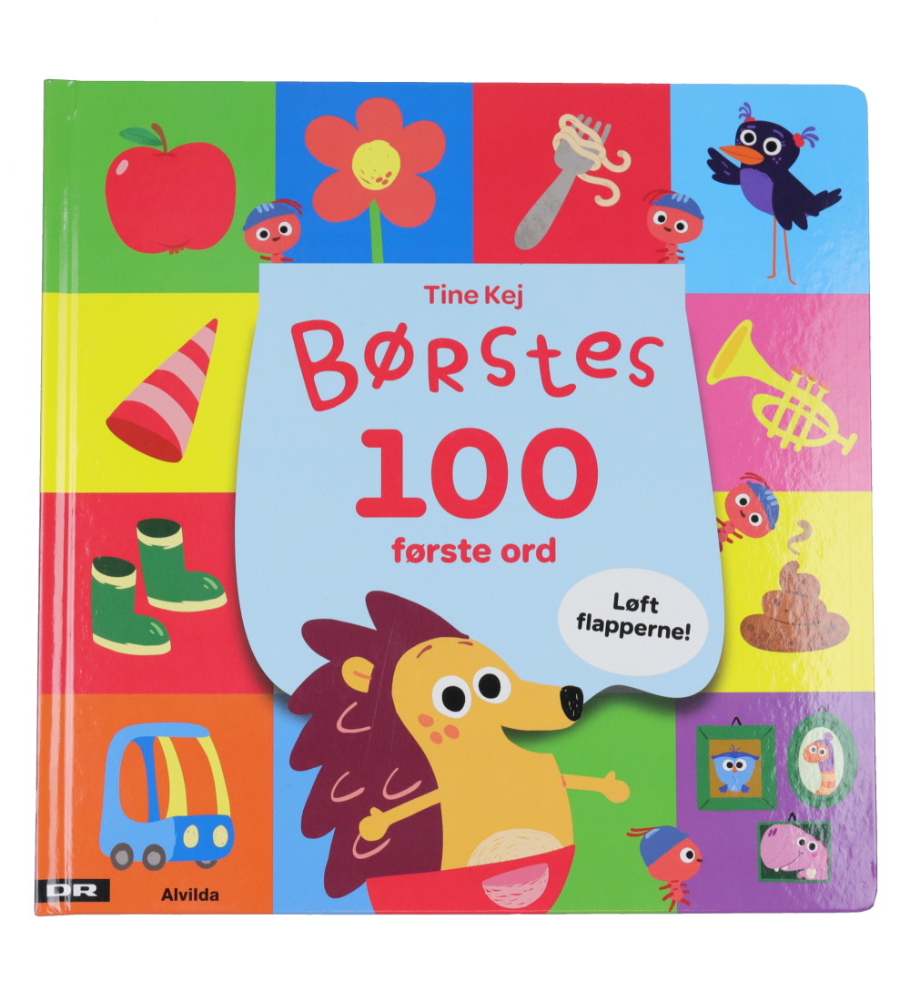 Alvilda Bilderbuch m. Flapper - Børstes 100 erste Wörter - Dänis - Alvilda - One Size - Bilderbuch