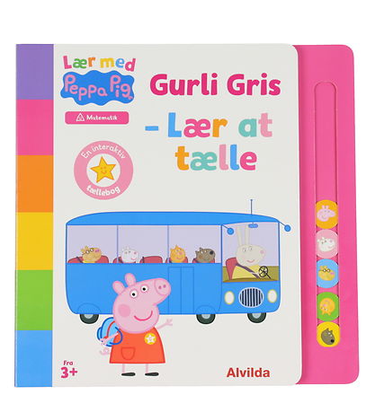 Alvilda Bog - Lær Med Gurli Gris - Lær At Tælle - Dansk Alvilda Bog - Lær Med Gurli Gris - Lær At Tælle - Dansk