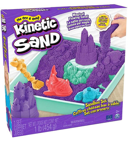 Kinetic Sand Sandsæt - 454 g - Lilla Kinetic Sand Sandsæt - 454 g - Lilla