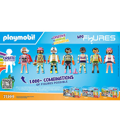 Playmobil 스턴트 쇼 - 내 피규어: 스턴트 쇼 - 71399 - 74개 부품