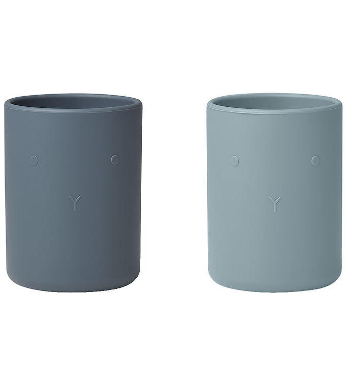 Liewood Kopper - Silikone - 2-pak - Ethan - Blue Mix